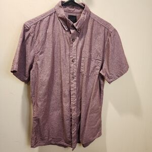 14th & Union Men's Casual Button-Down Shirt  Size M